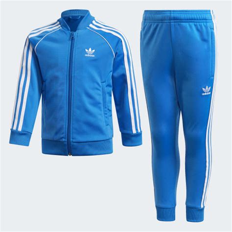 adidas sst trainingspak blauw|adidas trainingspakken.